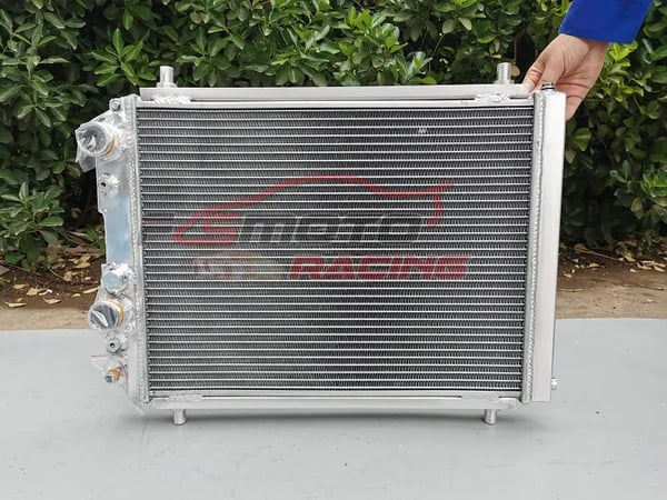 Radiator, Aluminiumkonstruktion, Forbedret køleeffektivitet, Kompatibilitet til Lancia Delta, Letvægtsdesign, Nem installation
