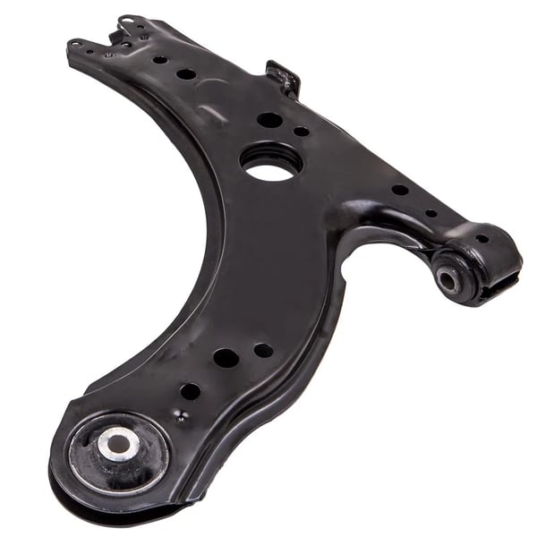 2x Kontrolarm, Aluminium, Foran Bund Venstre Højre, Kompatibel med Audi A3 Seat Leon Skoda VW Bora 1996-2010