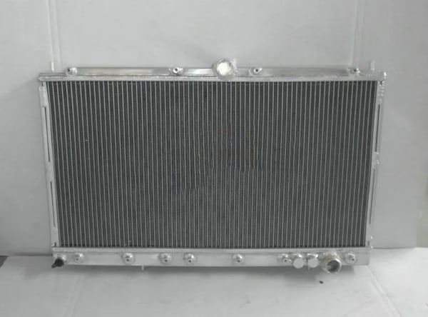 Køler, Aluminium, Direkte Pasform, Kompatibel med 1991-1999 Mitsubishi 3000GT, Forbedret Køleeffektivitet
