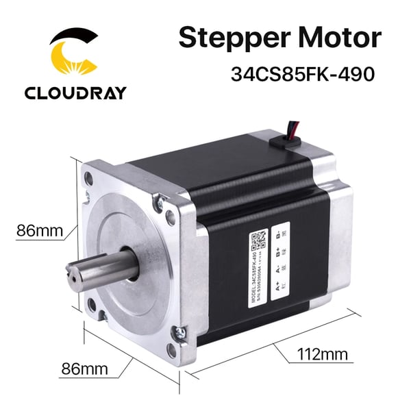 Stepper Motor, Høj Moment, Lav Vibration,14mm
