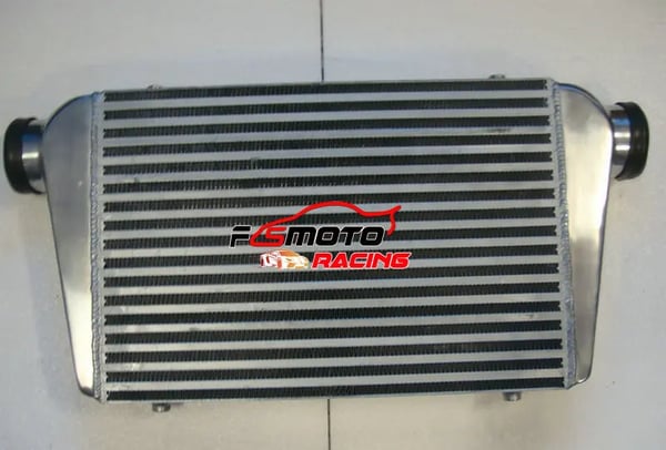 Aluminium Intercooler, Effektiv Køledesign, Kompakte Dimensioner, Stor Ind- og Udløb