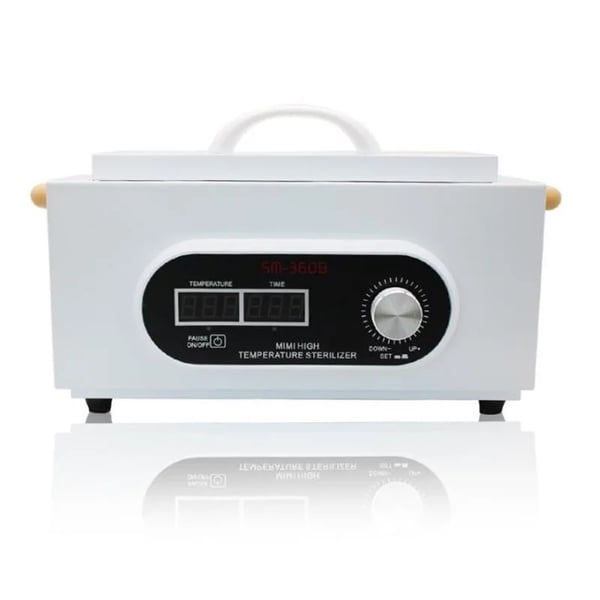 Sterilisator, Högtemperatursterilisering, LCD-display, VIT