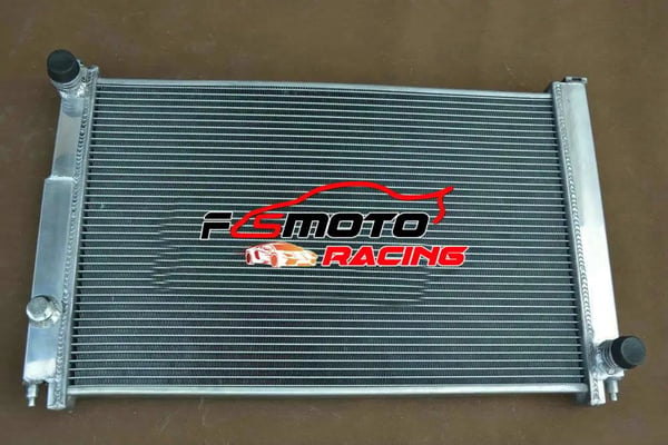 Radiator, Fuldt T-6061 Aluminium, Høj Køleeffektivitet,Radiator og 2 blæsere