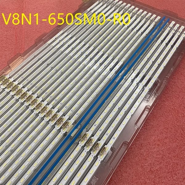 LED-nauha, yhteensopiva Samsung UN65RU7300F:n ja UE65RU7090U:n kanssa.