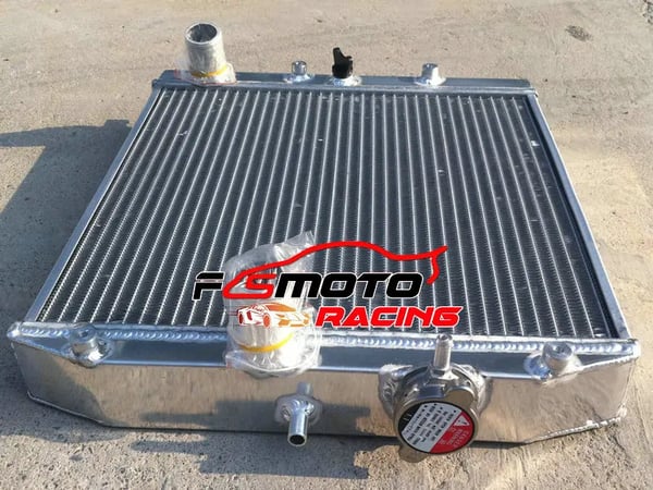 Radiator, 52mm Bredde, 32mm Rør, Til Kompaktbil CRX Del Sol, Til Kompaktbil EK4/EK9, Til Kompaktbil B16/B18 VTEC