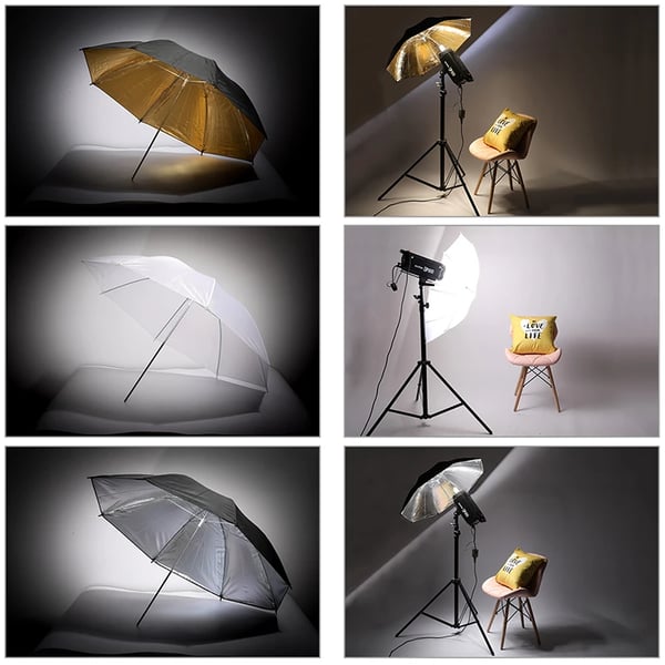 Fotografi Sæt, Bløde Lys Paraplyer, Justerbare Lys Stativer,Fotostudio Sæt