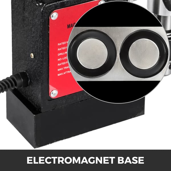Magnetiporakone, 980 W, 35 mm Max. Porakoko, 680 RPM, Manuaalinen Ohjaus, CE-sertifioitu