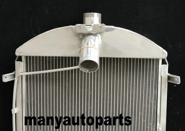 Aluminiumkøler til Ford Model A, høj holdbarhed, øget kølekapacitet, præcisionspasform