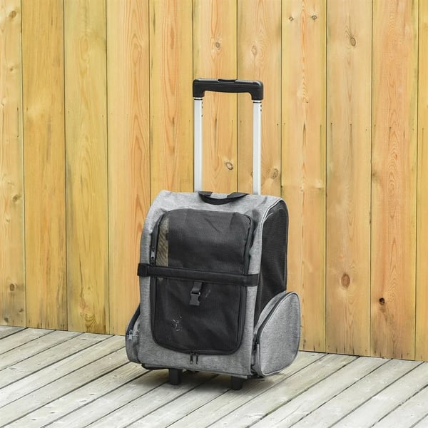 Pet Carrier, 2 i 1 Funktionalitet, Til Mellemstore Racer