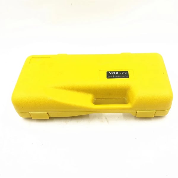 Hydraulisk Crimpværktøj, Crimpområde 4-70 mm², Crimpkraft 6 Tons, Slaglængde 12 mm, Dimensioner 305 x 100 x 55 mm, Vægt 2,8 kg
