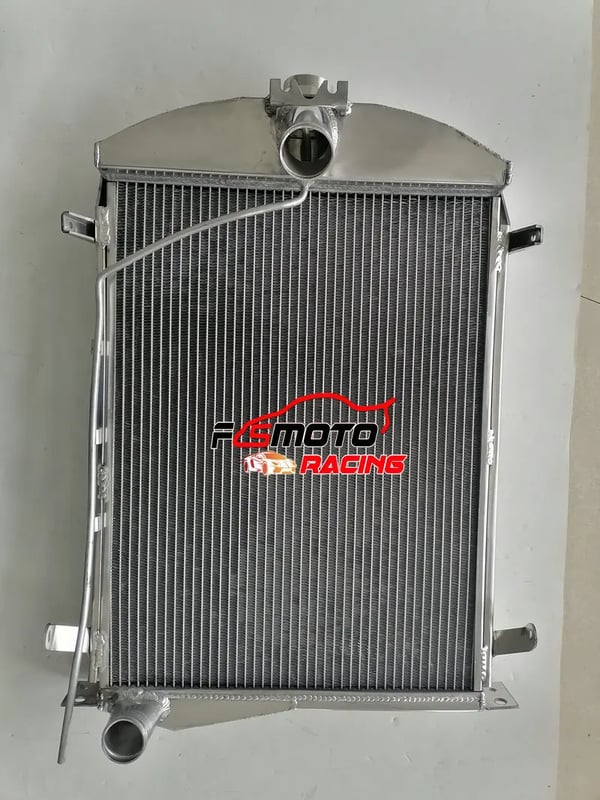 5 ROW Aluminium Radiator, Skræddersyet til Ford Model A, Letvægtskonstruktion, Høj Køleydelse