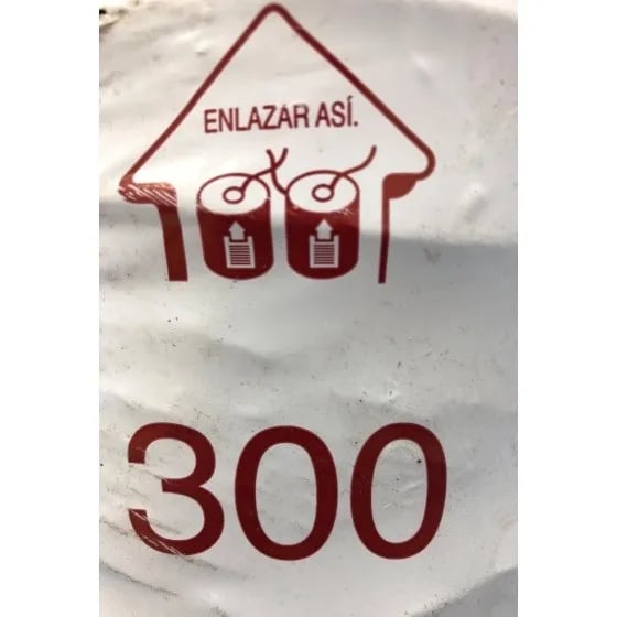 Raffia Garn, 100% Polypropylen, 5,5 kg Spole, Ca. 280 Lineære Meter, Frost- og Fugtbestandig, Ikke-Toksisk