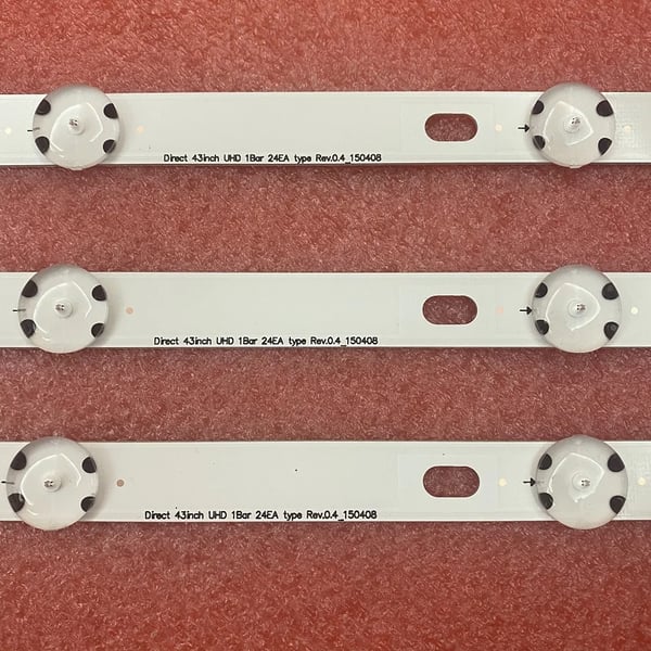 LED-taustavalonauha, yhteensopiva LG UF64_UHD_A 43UH603V:n ja 43UH610V:n kanssa.