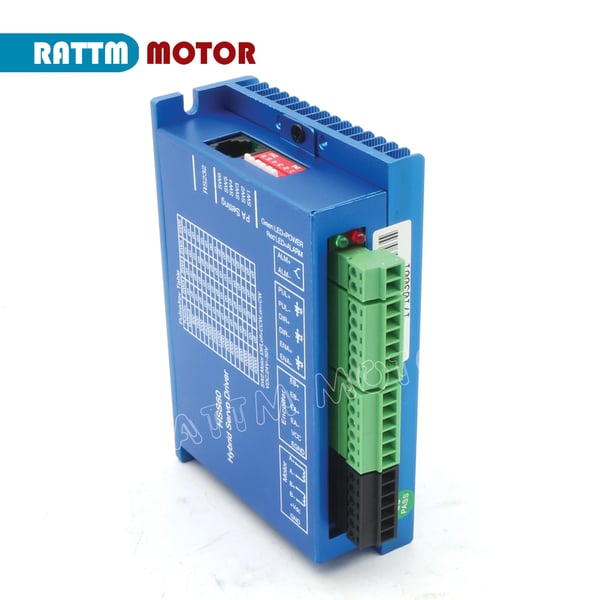 Stepper Motor Driver, 3N.m Holdende Moment, 5A Strøm, DC24~50V Spænding, 60x60x88mm Størrelse, 1000 Linjer Encoder