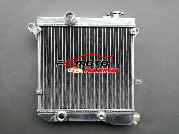 Aluminiumkøler, 22" x 12" x 3", Kompatibilitet med Autobianchi A112 3-7 Serie, Forbedret varmeafledning, Letvægtsdesign, 15 lbs