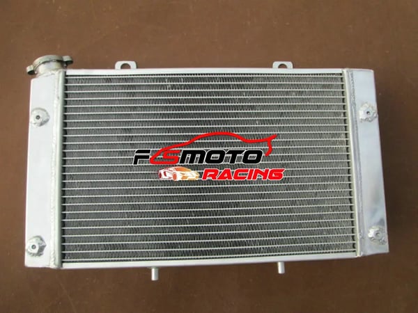 Radiator, legering aluminium, kompatibel med Yamaha Rhino 700, robust design, præcisionskonstruktion, 100% kvalitetskontrol testet