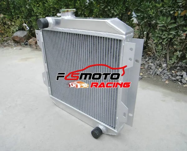 Radiator, Legeret Aluminium, Frontplacering, Kompatibel med Ford Capri MK1/MK2/MK3, Escort RS1600, Forbedret Køleeffektivitet