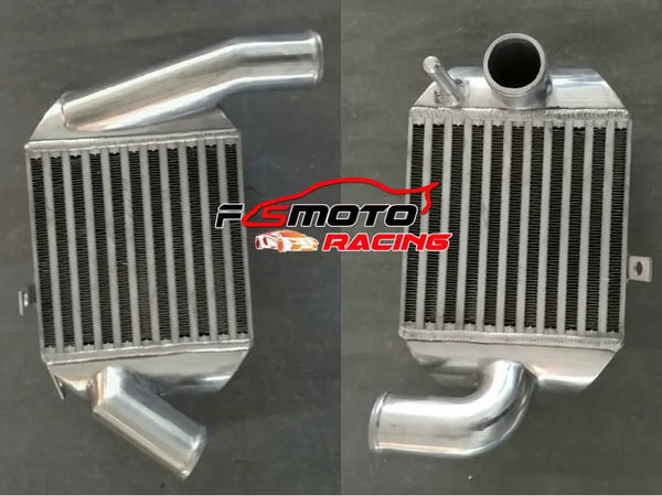 Intercooler, Aluminiumkonstruktion, Høj Køleydelse,GRÅ
