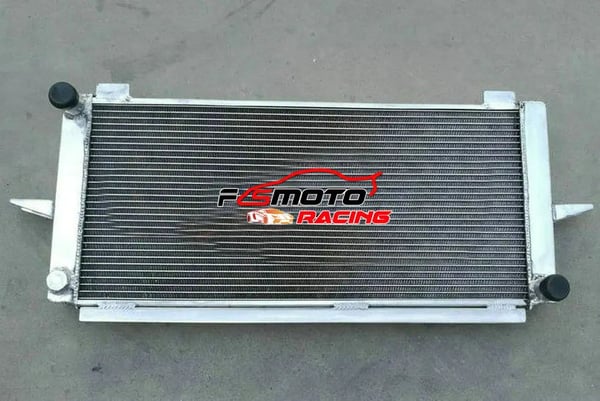Aluminiumradiator, Øget kølekapacitet, Robust design, Holdbart materiale i flykvalitet