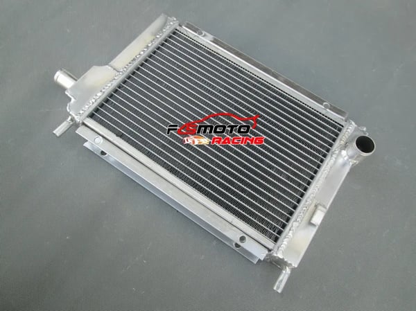 Radiator, Aluminium, Kerne størrelse 300mm x 218mm x 40mm, Til MINI COOPER S MPI 1275/1.3L, Indløb/Udløb 28mm, Manuel transmission