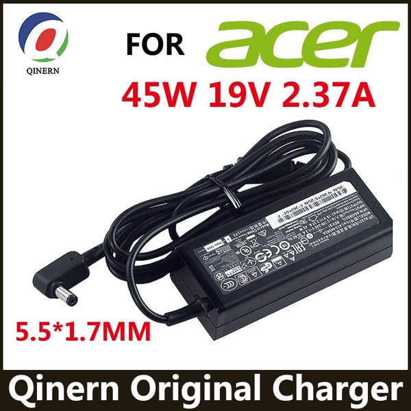 Strømforsyning, 45W Udgang, 19V Spænding,en adapter