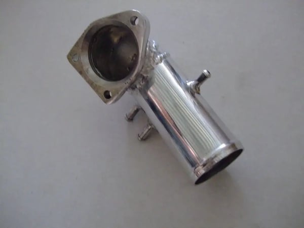 Karburator Plenum, Legeret Aluminium, Standardmål, Kompatibel med Renault 5 GT, Høj Varmebestandighed, Nem Installation