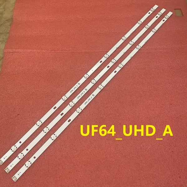 LED-taustavalonauha, yhteensopiva LG UF64_UHD_A 43UH603V:n ja 43UH610V:n kanssa.
