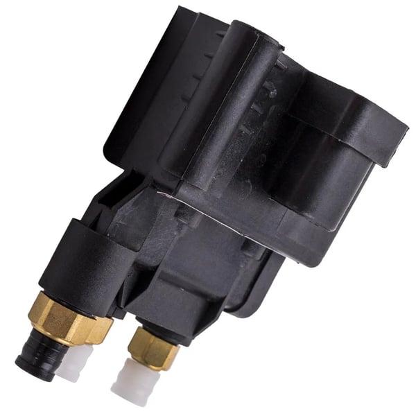 Luftaffjedrings solenoideventilblok, kompatibel med Mercedes R-Class W251 2006-2013 2-hjørne køretøjer, holdbart højtydende materiale