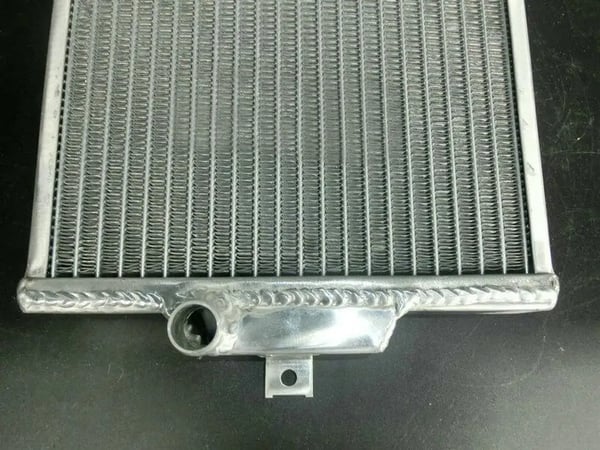 Radiator, Aluminium, Passer til Suzuki Quadzilla Zilla LT500R, Ydelseskøling, Direkte pasform, 1987-1990