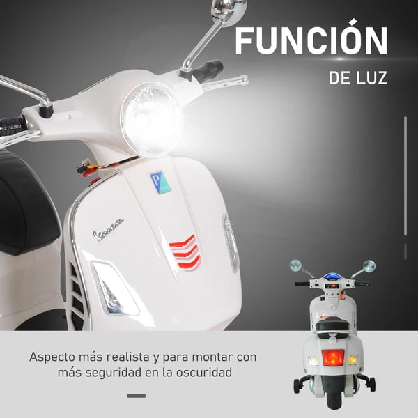 Elmotorcykel, batteridriven, lättviktsdesign,Vit