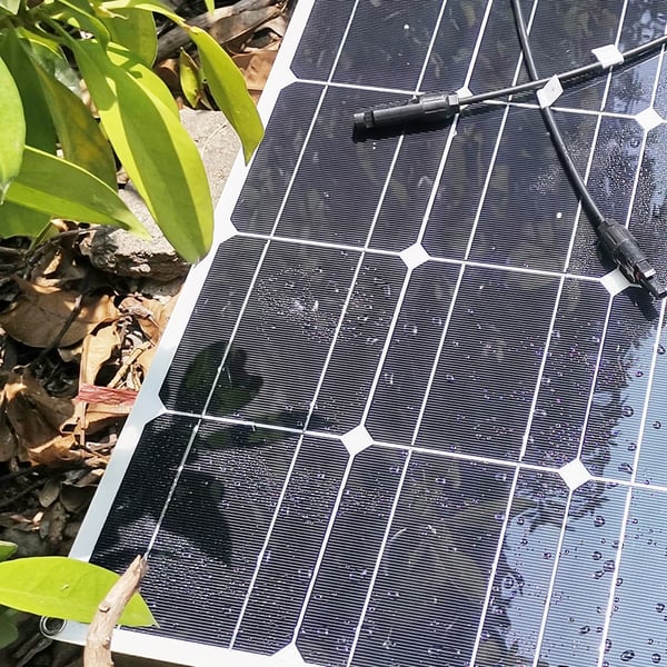 Solpanel, Flexibel Design, Hög Effektivitet,100w solpanel