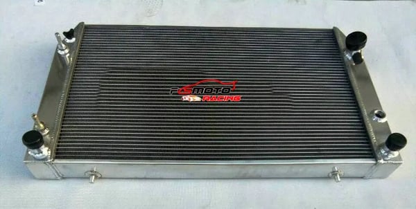 Aluminiumkøler, kerne størrelse 27" x 18" x 2,4", 3 rækker, kompatibel med Jaguar XJ12, understøtter 5,3L og 6,0L motorer, forbedret køleydelse