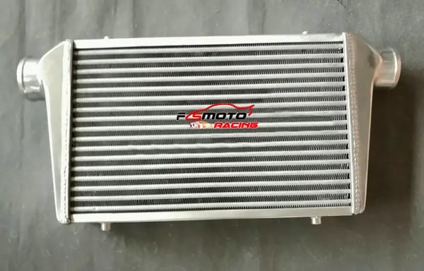 Aluminium Intercooler, 446 mm kerne størrelse, 30% øget kølekapacitet, holdbar TIG-svejset konstruktion