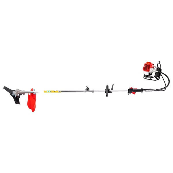 Gas Trimmer, 1,7 kW effekt, 2,7 m længde, 1 L brændstoftank,Rød