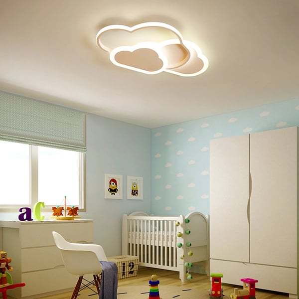 LED Loftlampe, lavt energiforbrug, akrylpanel, blød belysning, 2000-82000lm