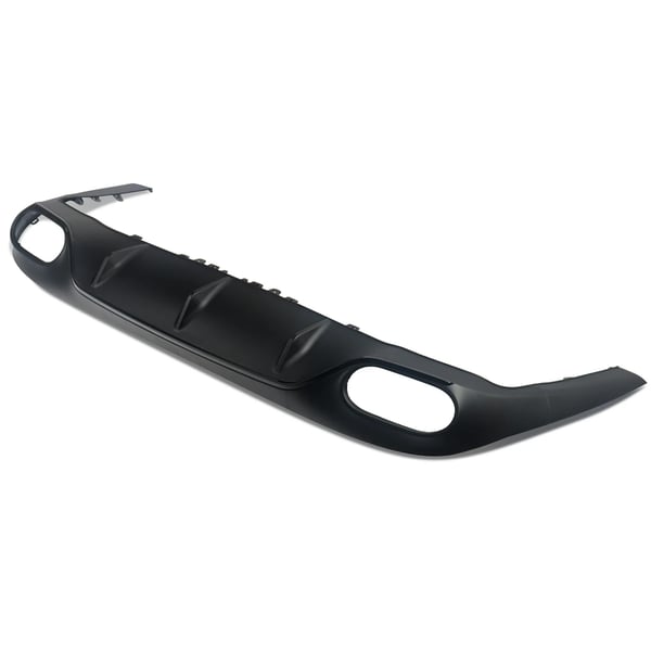Takapuskurin diffuusori, suora vaihto, yhteensopiva Mercedes Benz E-luokan C238 A238 E300 E400 E450 2017-2020 kanssa,kuten on esitetty