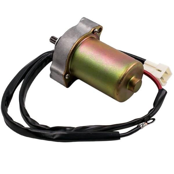 Startermotor, Spænding 12V, Rotation CCW, Tænder 9, Gear OD 0,346 tommer, Kompatibilitet Polaris Outlaw 90 / Sportsman 90