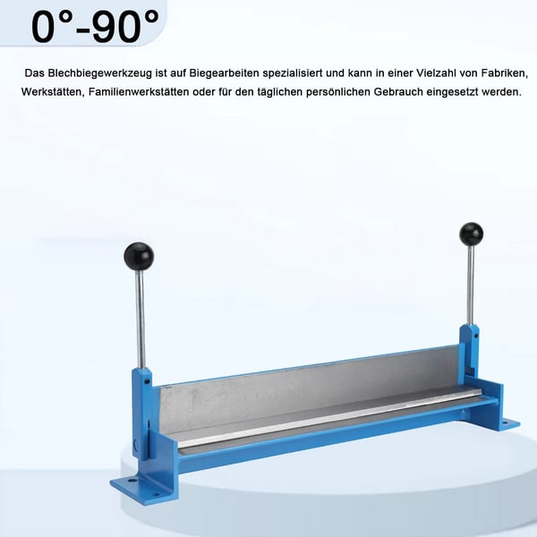 Metallin taivutusjarru, 460MM, 0°-90° säädettävä