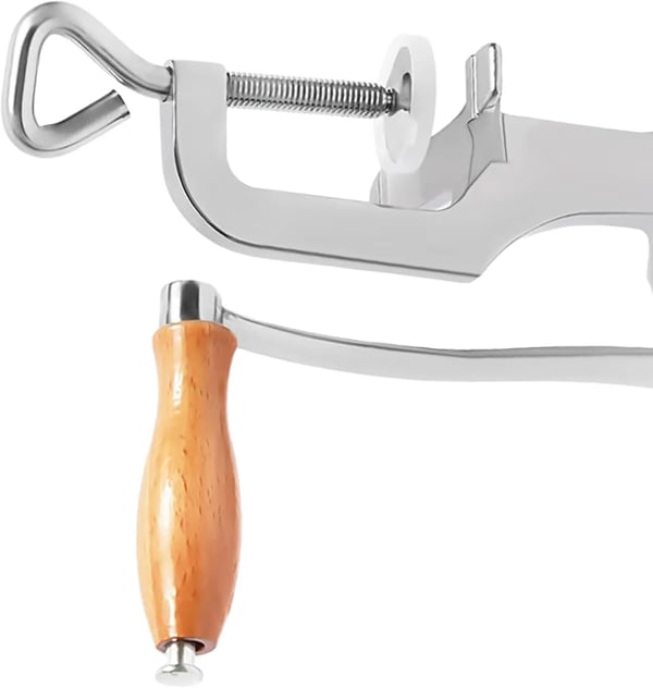 Manuell vetegräsjuicer, rostfritt stål, hög juiceutvinning,Silver