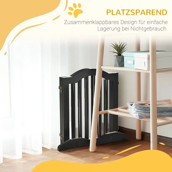 Hundebarriere, Justerbart Design, Robust Støtte,sort