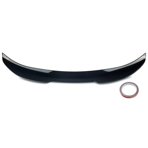 Bagspoiler, Lipspoiler, Skræddersyet Design,Glansfuld Sort
