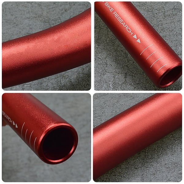 Mountainbike Styr, Letvægts Aluminium, Riser Bar Design,Rød