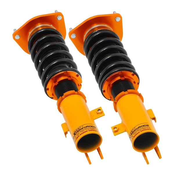 Coilover affjedringskit, kompatibel med Subaru Impreza WRX GC8 justerbar dæmper 1993-2001, dæmpningsjustering 24 niveauer