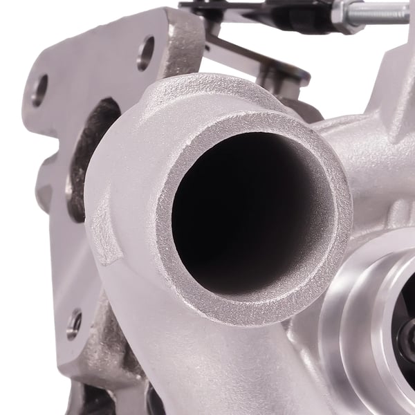 Turbocharger, 30 cm længde, 25 cm bredde, 34 cm højde, 10 kg vægt, journalleje type