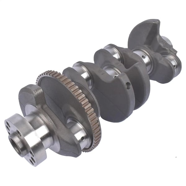Motor Krankskaft, Gussejern, Længde 45 cm, Bredde 10 cm, Højde 10 cm, Kompatibilitet med N43B20 Motor