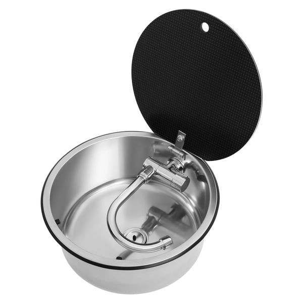 Diskset, Fällbar Krane, Kompakt Design,Silver
