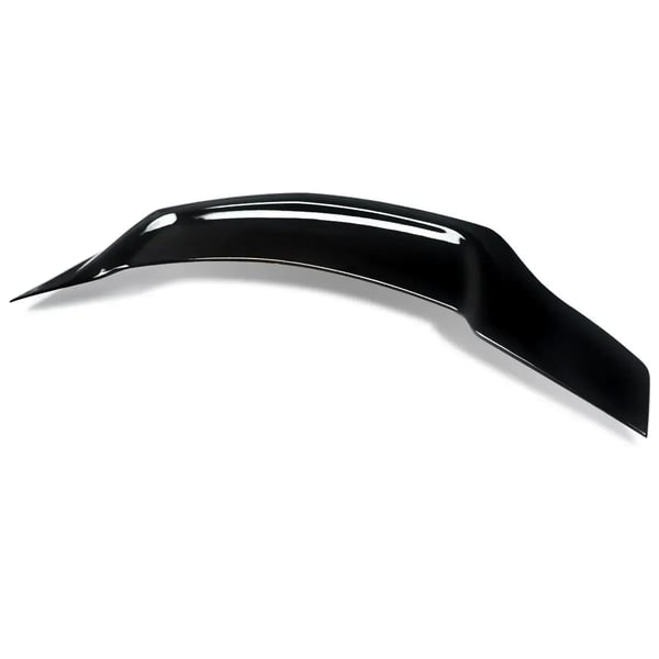 Spoilerlæbe, Forbedret Aerodynamik, Nem Installation,Glansende Sort