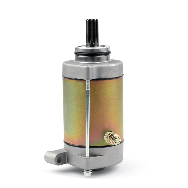 Startermotor, Kraftig konstruktion, 9 tænder, 85mm monteringsafstand hul, 14mm geardiameter, 1.7kg varevægt