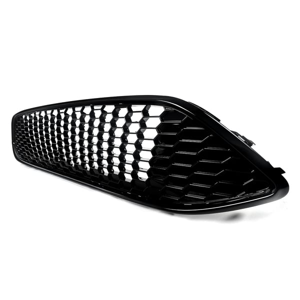 Front Bumper Gitter, Direkte Erstatning, Holdbart ABS Plastik, Kompatibel Til Ford, Glansfuld Sort