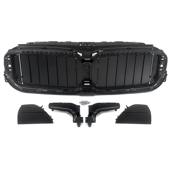 Frontgitter, Holdbart Plastik, Kompatibelt med Luksus Sedan 5 Series G30 G31,sort